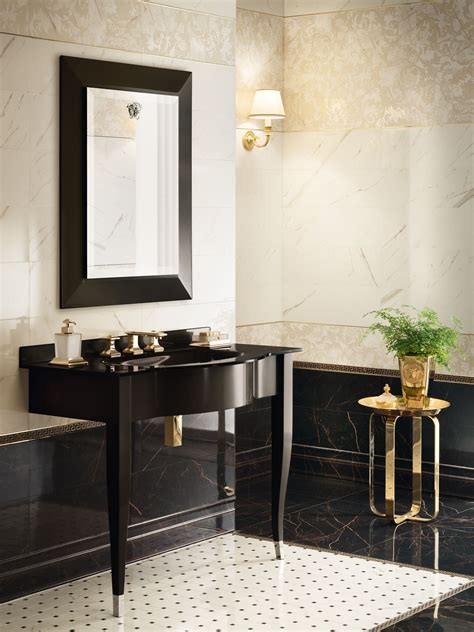 versace ceramiche pavimento|versace bathroom tiles.